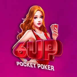 Logo of 6 Up Pocket Poker from FlipLuck at Baxterbet Casino