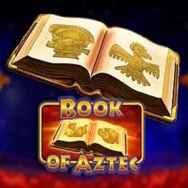 Book of Aztec logo by Amatic Industries Baxterbet Casino