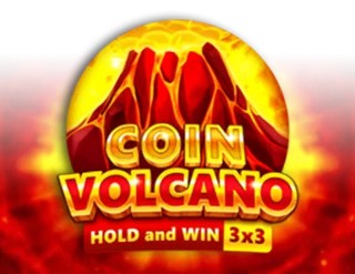 Logo of Coin Volcano from 3 Oaks Gaming at Baxterbet Casino