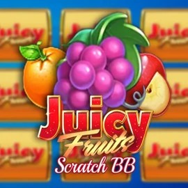 Juicy Fruits Scratch BB slot logo by Barbara Bang at Baxterbet CasinoJuicy Fruits Scratch BB