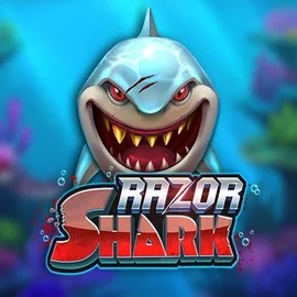 Official Slots logo: Razor Shark by Push Gaming at Baxterbet Casino