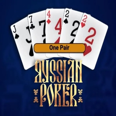 Russian Poker casino game by OneTouch Games – featured logo at Baxterbet Casino