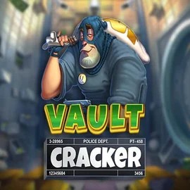 Vault Cracker slot logo by Red Tiger Gaming at Baxterbet Casino